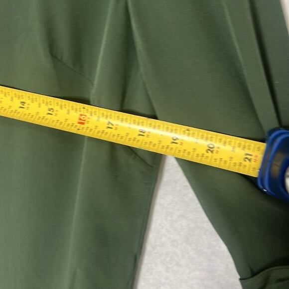 TIBI 100% SILK GREEN MINI BELL SLEEVE‎ DRESS SIZE 0 - Picture 9 of 9